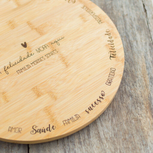 Tábua Giratória Personalizada
