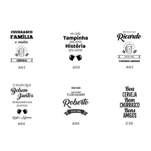 Abridor de Garrafas Personalizado
