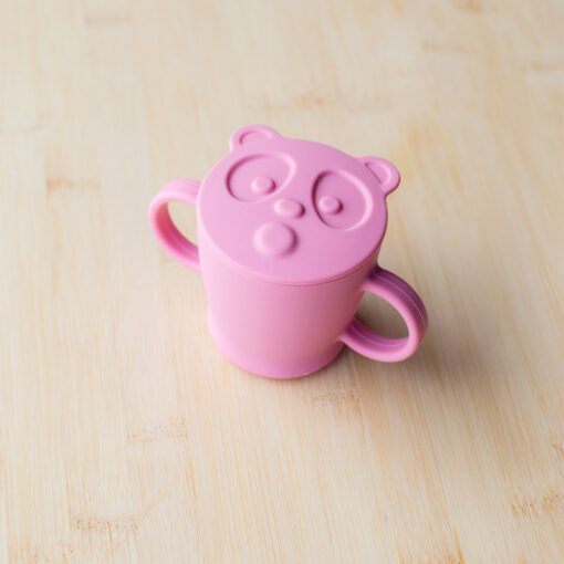 Caneca Porta Lanche de Silicone Infantil